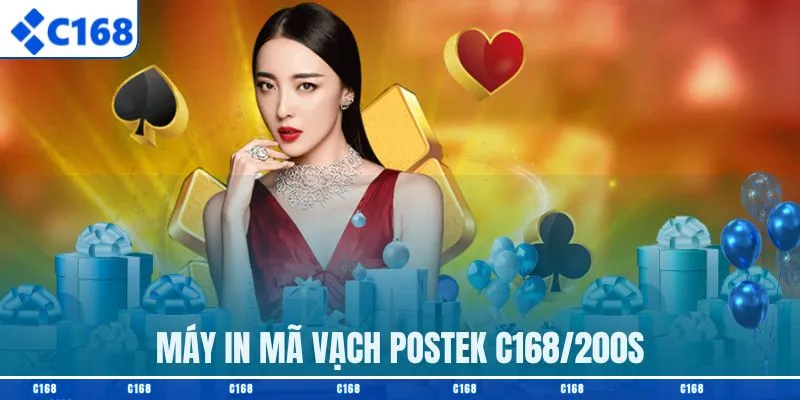 Máy in mã vạch POSTEK C168/200S